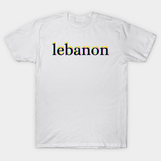 Lebanon T-Shirt by Beirout